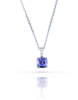 Zobrazit detail produktu - Přívěsek LOEE Palette Diamonds z bílého zlata s diamanty a tanzanitem Obrázek Přívěsek LOEE Palette Diamonds z bílého zlata s diamanty a tanzanitem