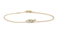 Zobrazit detail produktu - Náramek LOEE Sparkle ze žlutého zlata s diamanty a multisafíry Obrázek Náramek LOEE Sparkle ze žlutého zlata s diamanty a multisafíry