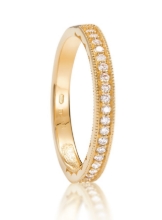 Obrázek Prsten LOEE ze žlutého zlata s diamanty (48 mm)