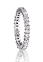Zobrazit detail produktu - Prsten LOEE Charm z bílého zlata s diamanty (55 mm) Obrázek Prsten LOEE Charm z bílého zlata s diamanty (55 mm)