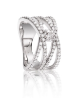 Zobrazit detail produktu - Prsten LOEE Charm z bílého zlata s diamanty (53 mm) Obrázek Prsten LOEE Charm z bílého zlata s diamanty (53 mm)