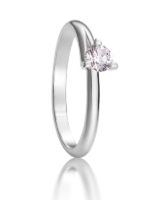 Zobrazit detail produktu - Zásnubní prsten LOEE z bílého zlata s diamantem (53 mm) Obrázek Zásnubní prsten LOEE z bílého zlata s diamantem (53 mm)