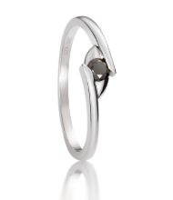 Obrázek Zásnubní prsten LOEE Essence z bílého zlata s diamantem (51 mm)