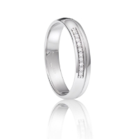 Zobrazit detail produktu - Prsten LOEE z bílého zlata s diamanty (54 mm) Obrázek Prsten LOEE z bílého zlata s diamanty (54 mm)
