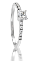 Zobrazit detail produktu - Prsten LOEE z bílého zlata s diamanty (54 mm) Obrázek Prsten LOEE z bílého zlata s diamanty (54 mm)