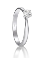 Zobrazit detail produktu - Zásnubní prsten LOEE z bílého zlata s diamantem (54 mm) Obrázek Zásnubní prsten LOEE z bílého zlata s diamantem (54 mm)