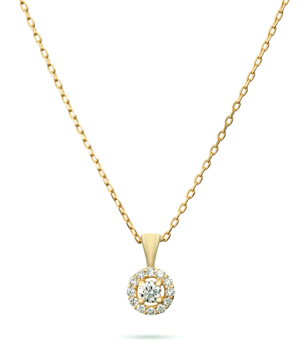 Obrázek Přívěsek LOEE Palette Diamonds ze žlutého zlata s diamanty