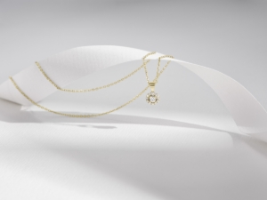 Obrázek Přívěsek LOEE Palette Diamonds ze žlutého zlata s diamanty