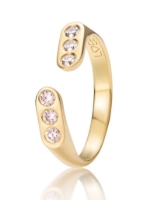 Zobrazit detail produktu - Prsten LOEE AVA ze žlutého zlata s diamanty (55 mm) Obrázek Prsten LOEE AVA ze žlutého zlata s diamanty (55 mm)