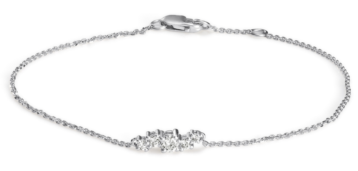 Obrázek Náramek LOEE Sparkle z bílého zlata s diamanty