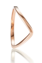 Obrázek Prsten LOEE Essence z růžového zlata (48 mm)